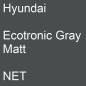 Preview: Hyundai, Ecotronic Gray Matt, NET.